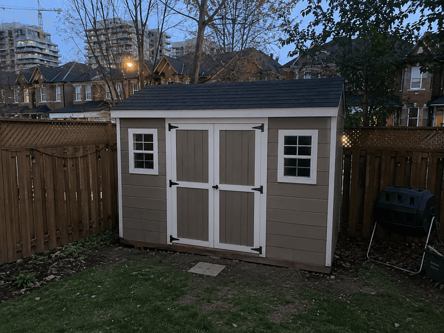 The shed