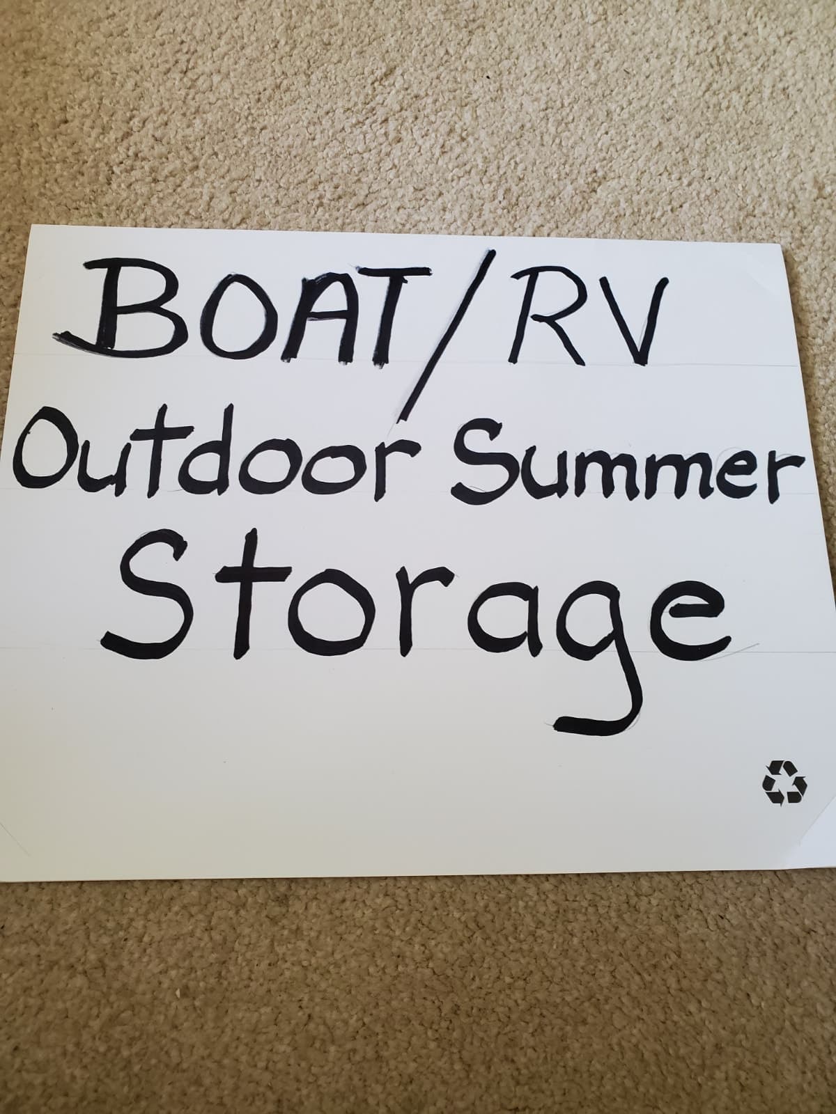 Outdoor summer storage spot for boat or RV in Fort Erie
