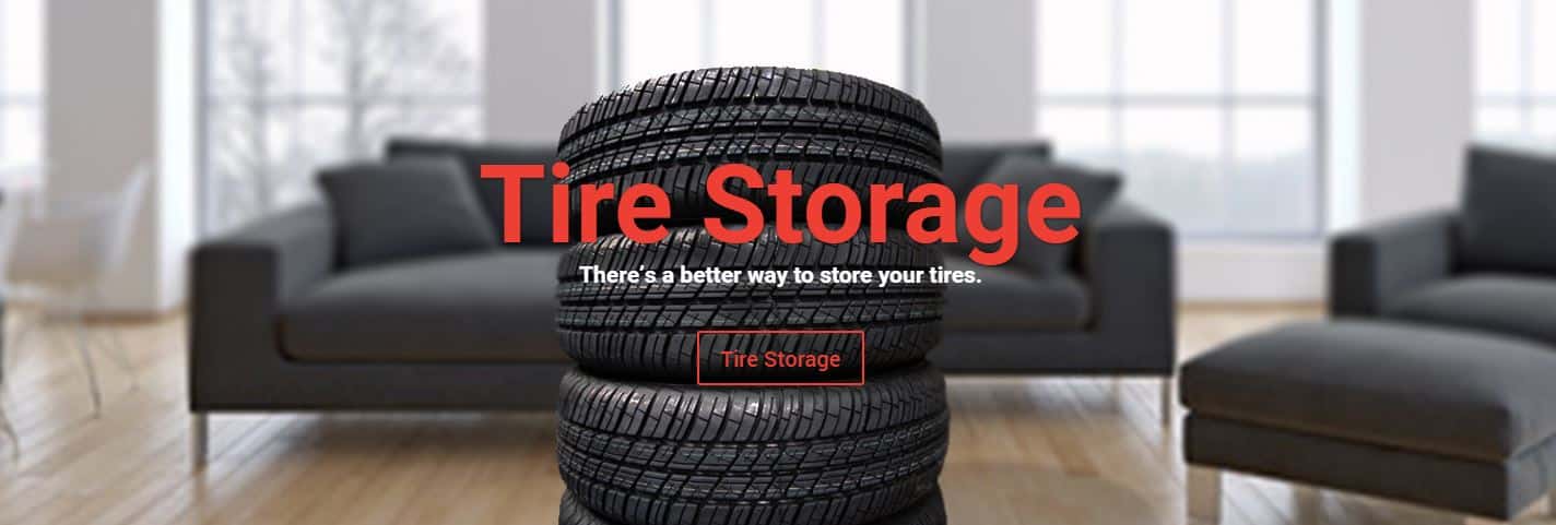 Heated seasonal tire and rim storage in Brampton
