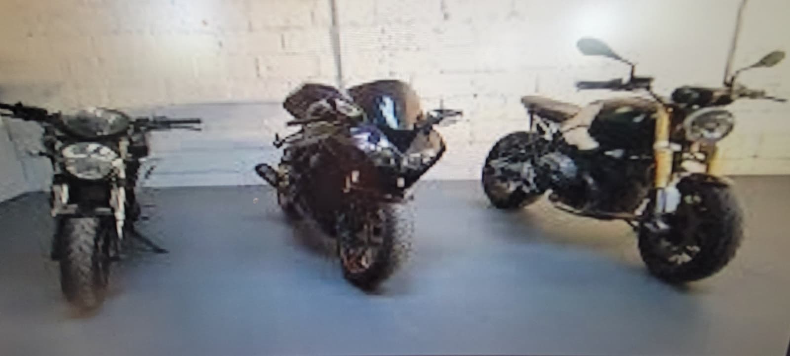 Indoor storage for motorcycles and small cars