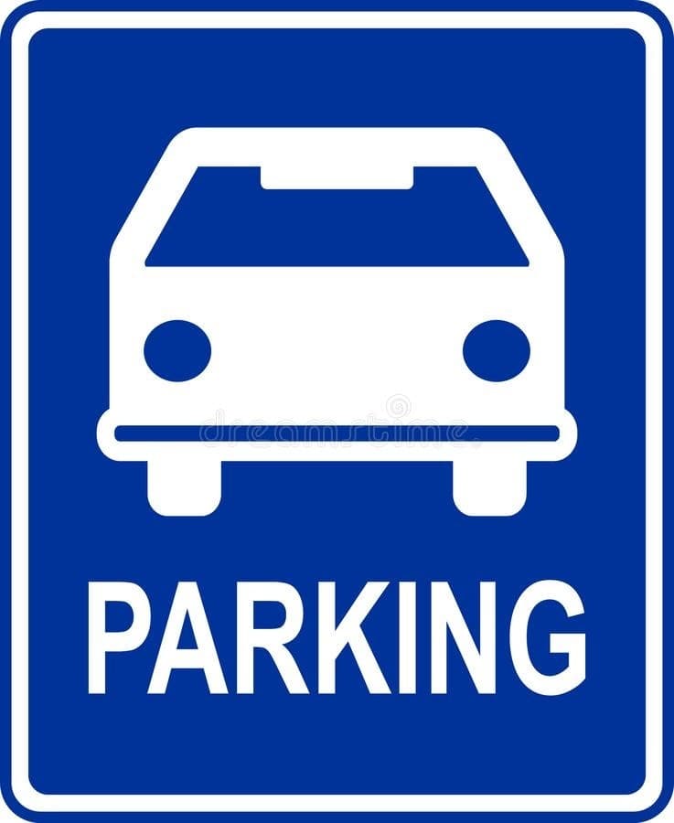 Private outdoor parking lot space in Newmarket