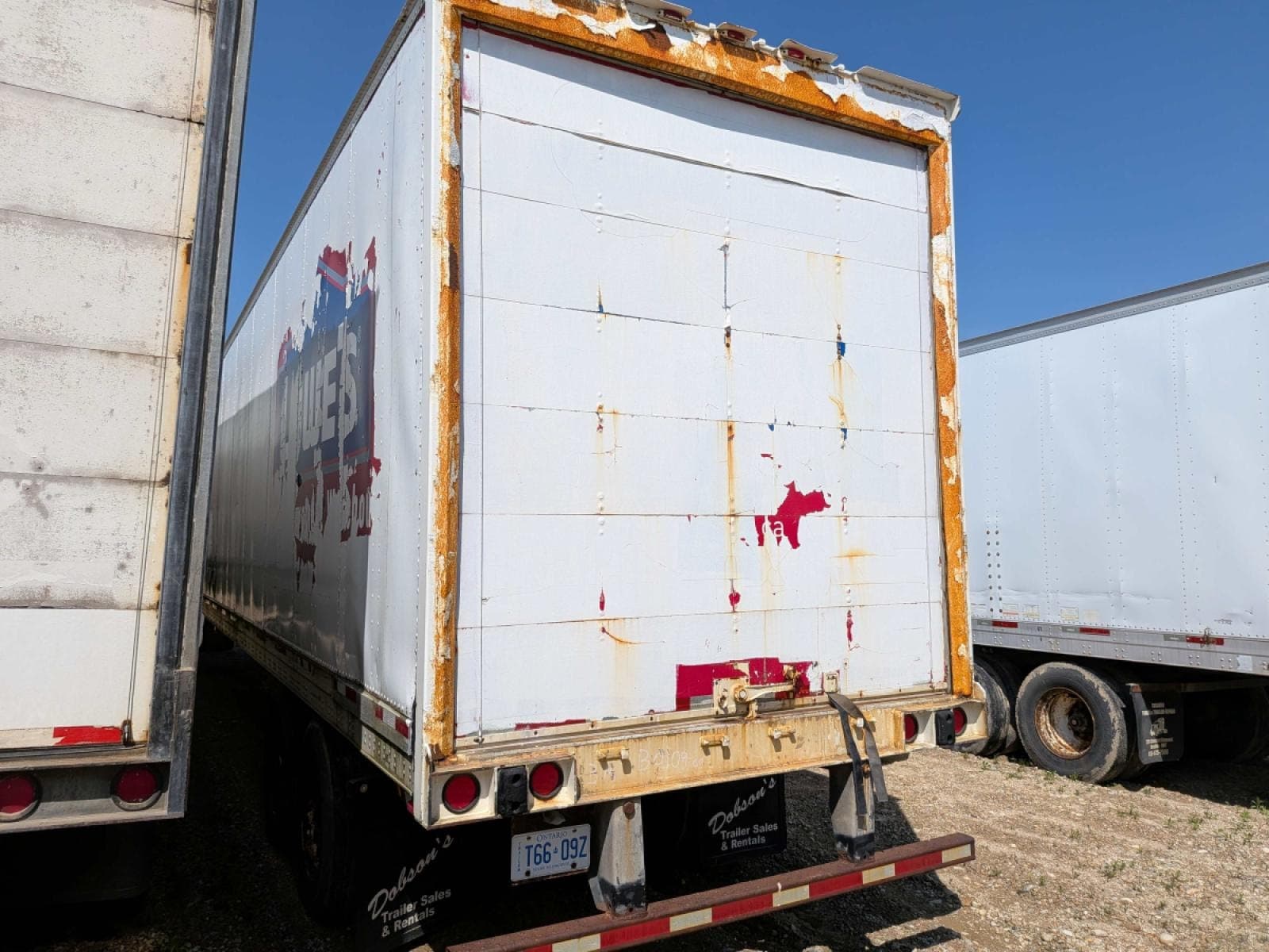 53ft storage trailer for rent