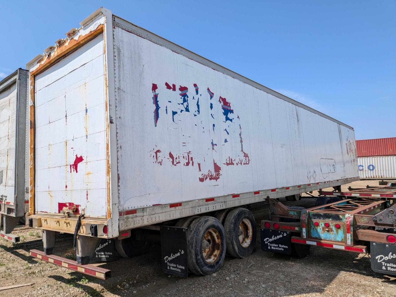 53ft storage trailer for rent