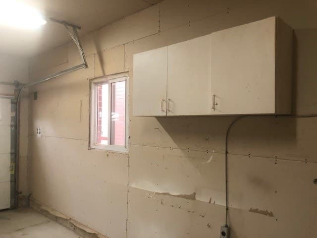 Detached garage for vehicle storage or workspace