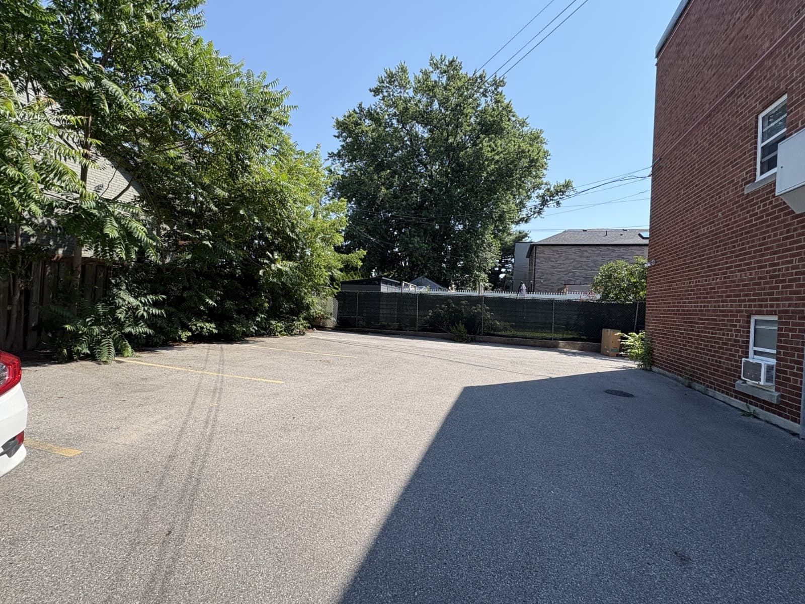 Outdoor parking spot near Michael Garron Hospital
