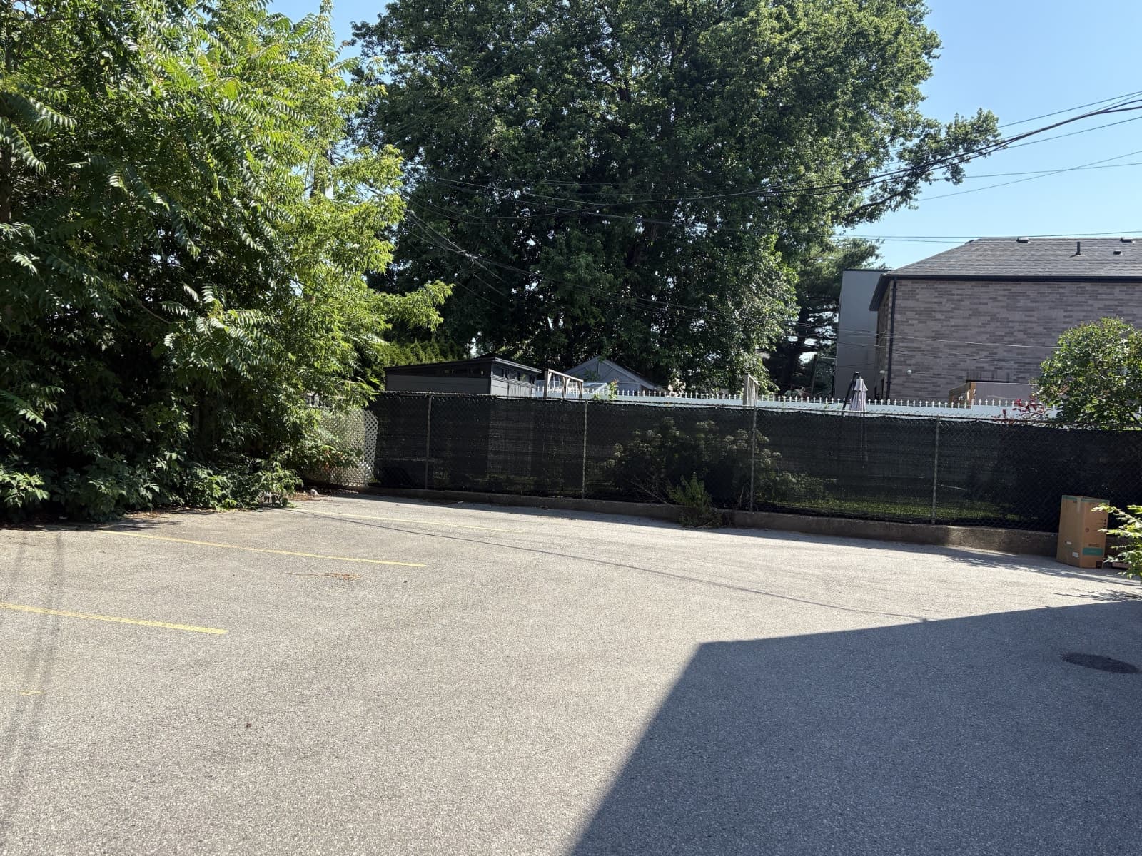 Outdoor parking spot near Michael Garron Hospital