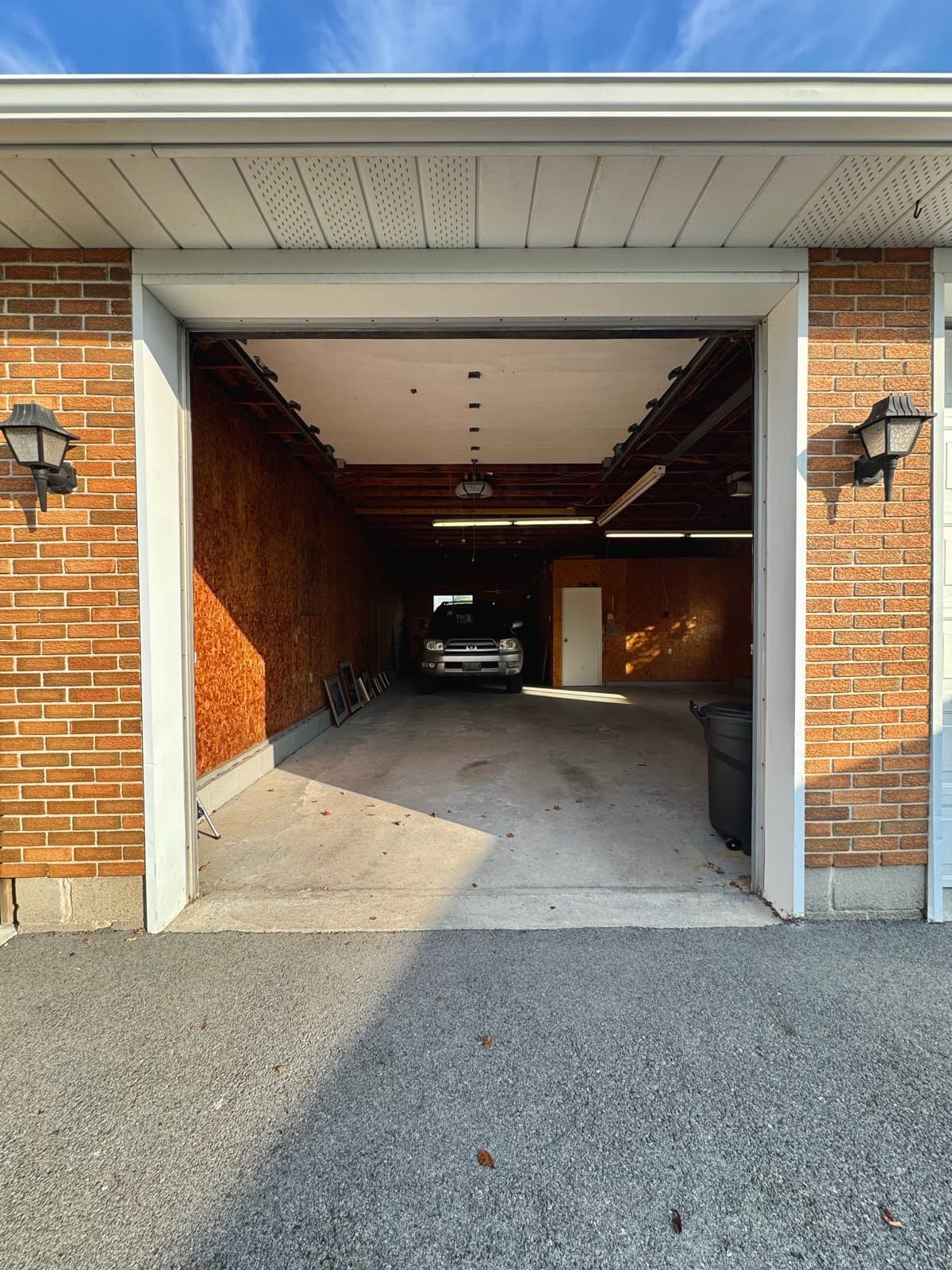 40-Foot Deep Private Garage for Storage