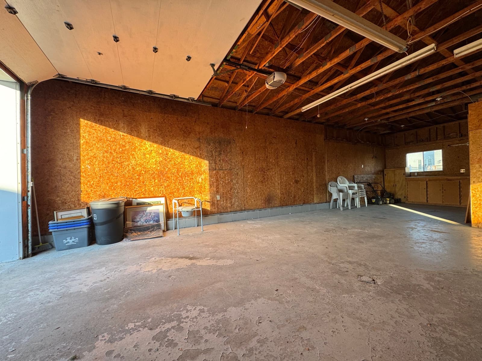 40-Foot Deep Private Garage for Storage