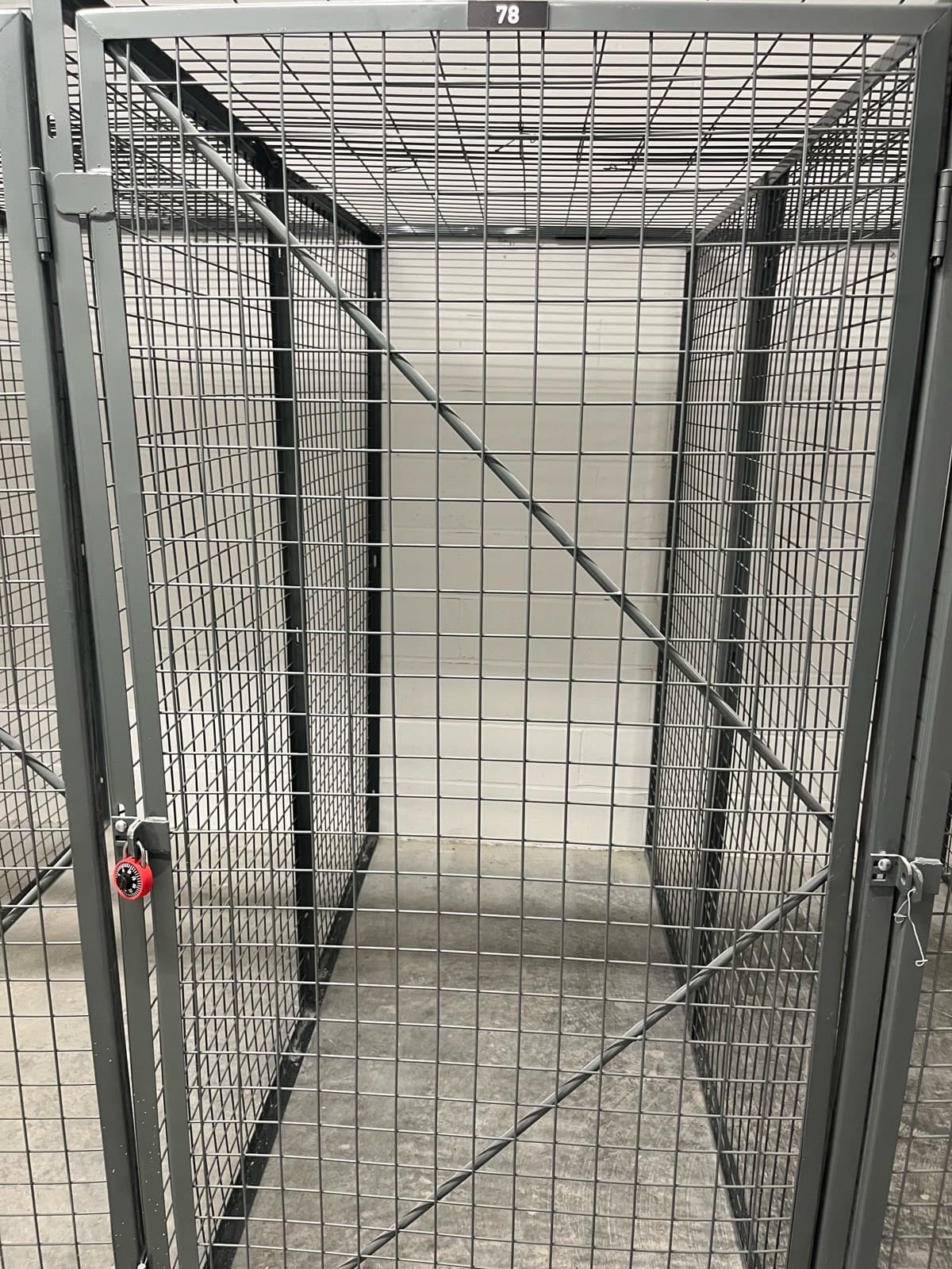Storage locker in Hamilton residential building