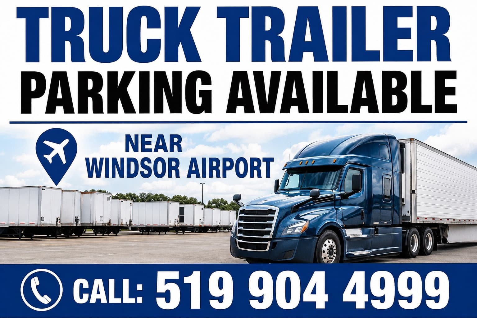 Truck & Trailer Parking Space in Windsor