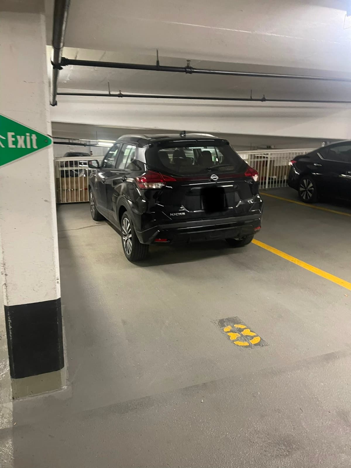 Secure underground parking spot near King & Portland
