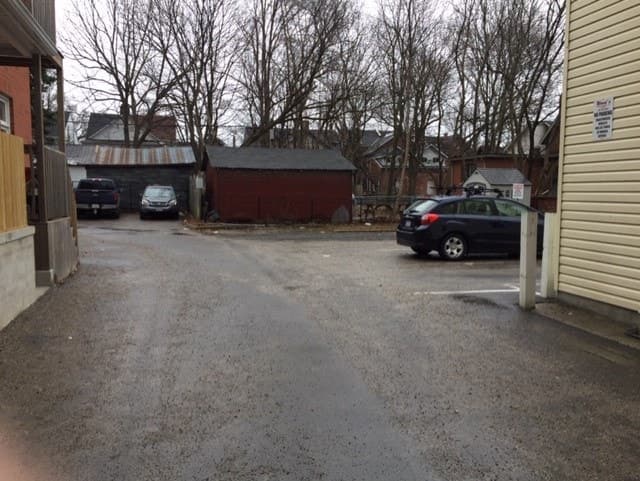 Paved outdoor parking spot near Queen's campus & KGH