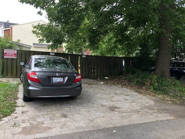 Paved outdoor parking spot near Queen's campus & KGH