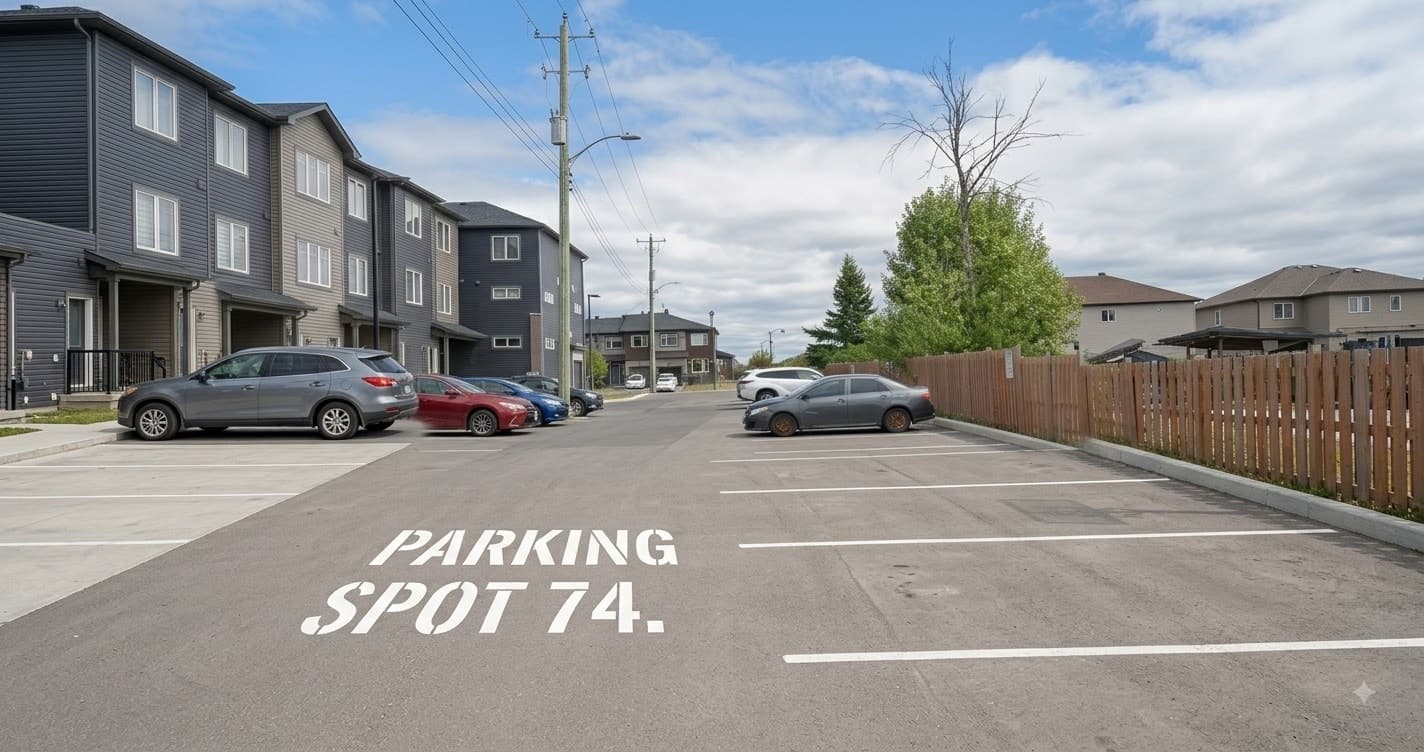 Monthly parking spot in Orleans/Cumberland condo community