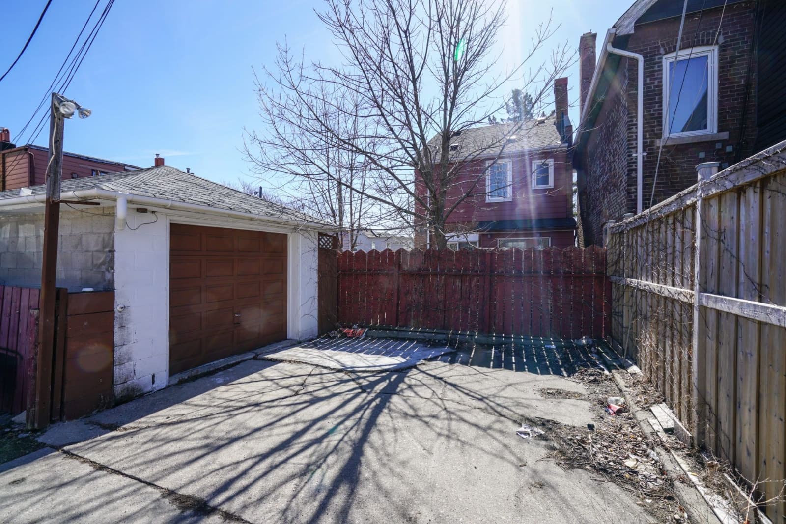 Outdoor parking spot for small car near Dufferin & St. Clair