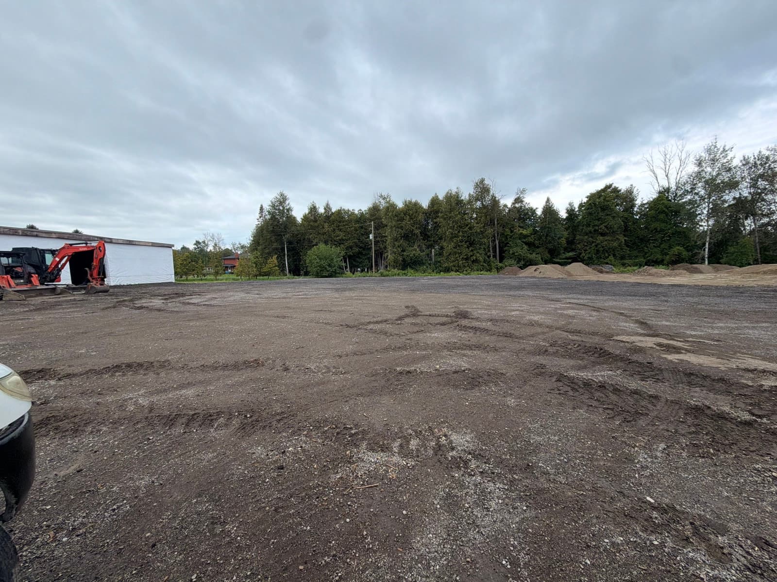 Nearly one-acre yard space for storage in Barrie