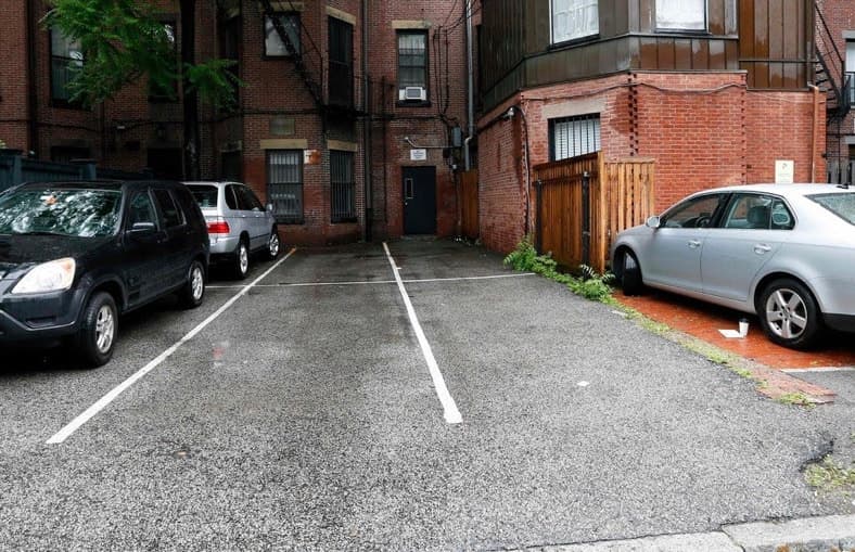 Private parking lane near Yonge & St. Clair, fits 2 cars