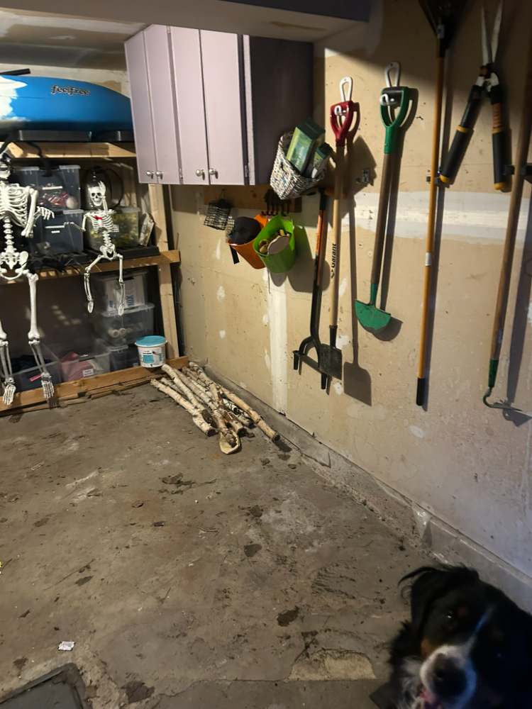 Climate controlled lock up garage (integrated with house) ~ 180 sq ft